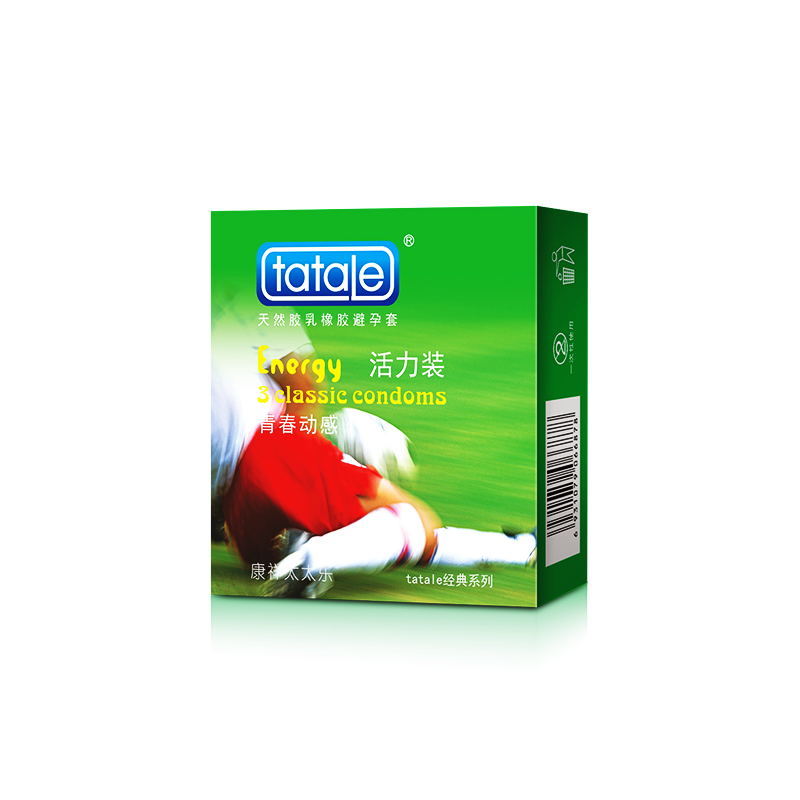 tatale避孕套经典系列活力装3只