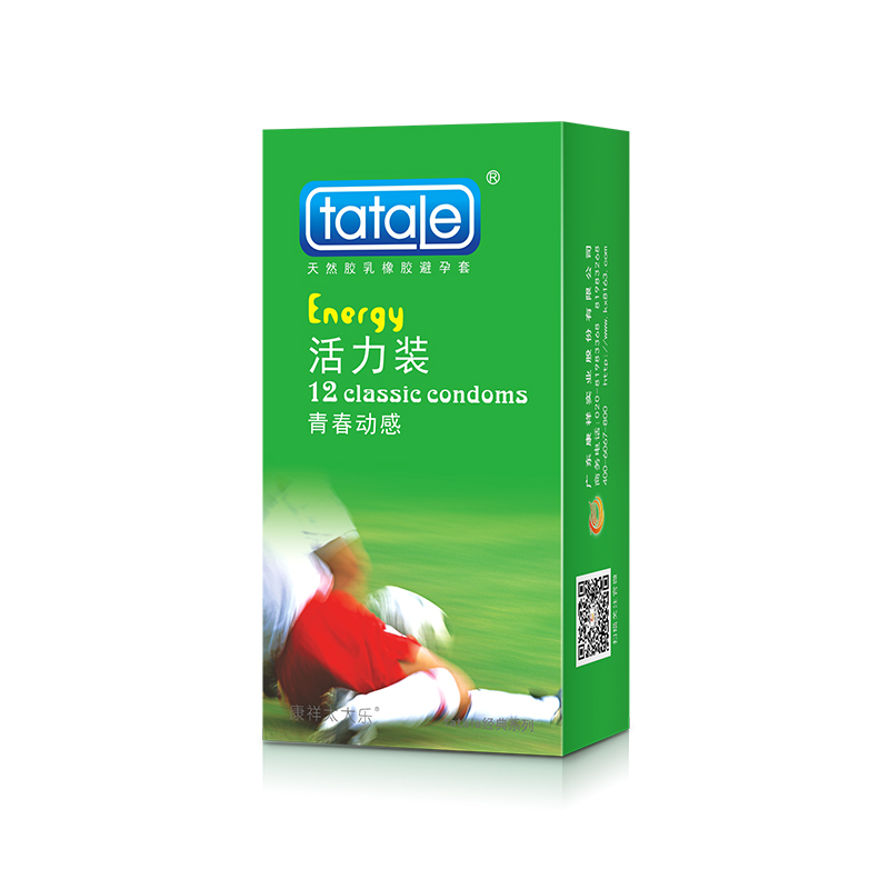 tatale避孕套经典系列12只活力装