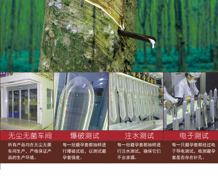 狂野避孕套魅力系列黄色装(图7)